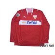 Photo1: VfB Stuttgart 2007-2008 Away Long Sleeve Shirt #33 Mario Gomez (1)