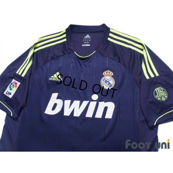 Photo3: Real Madrid 2012-2013 Away Shirt #7 Ronaldo 110 Anos Patch/Badge LFP Patch/Badge