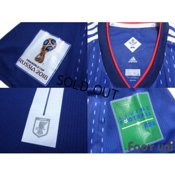 Photo7: Japan 2018 Home Authentic Shirt #14 Takashi Inui FIFA World Cup Russia 2018 Patch/Badge
