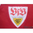 Photo6: VfB Stuttgart 2007-2008 Away Long Sleeve Shirt #33 Mario Gomez