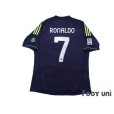 Photo2: Real Madrid 2012-2013 Away Shirt #7 Ronaldo 110 Anos Patch/Badge LFP Patch/Badge (2)