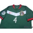 Photo3: Mexico 2006 Home Shirt #4 Rafael Marquez FIFA World Cup 2006 Germany Patch/Badge