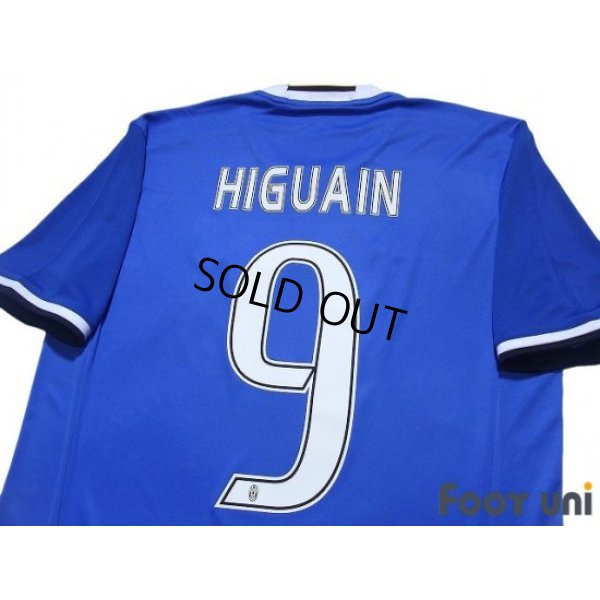 Photo4: Juventus 2016-2017 Away Shirt #9 Higuain