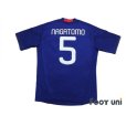 Photo2: Japan 2011 Home Shirt #5 Yuto Nagatomo (2)