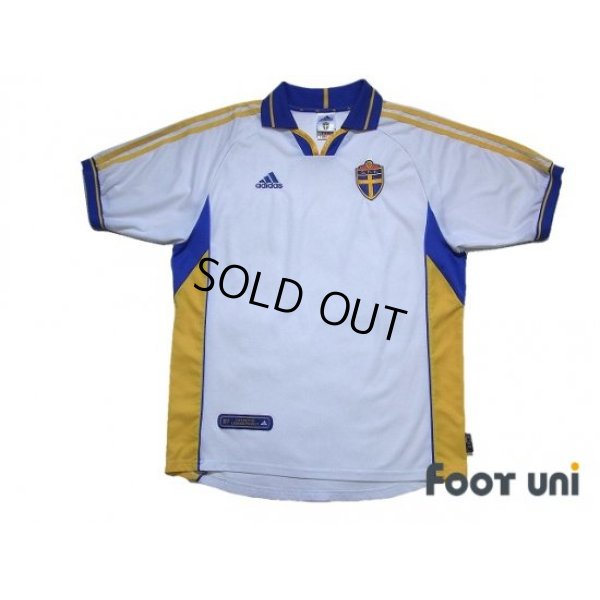 Photo1: Sweden 2000 Away Shirt