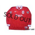 Liverpool 1996-1998 Home Long Sleeve Shirt #18 Owen The F.A. Premier League Patch/Badge