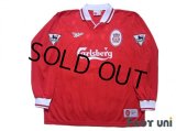 Liverpool 1996-1998 Home Long Sleeve Shirt #18 Owen The F.A. Premier League Patch/Badge