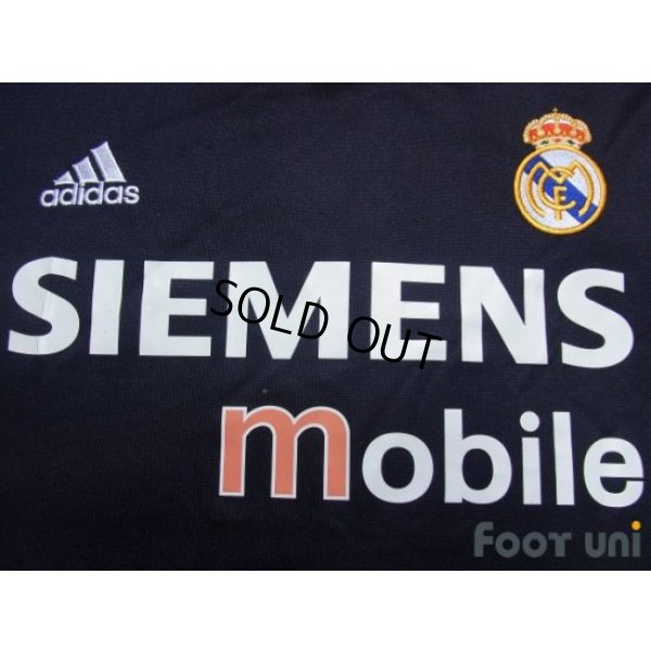 Photo6: Real Madrid 2002-2003 Away Shirt Centenario Patch/Badge