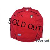 Italy 2003 GK Long Sleeve Shirt