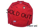 Italy 2003 GK Long Sleeve Shirt