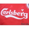 Photo7: Liverpool 1996-1998 Home Long Sleeve Shirt #18 Owen The F.A. Premier League Patch/Badge