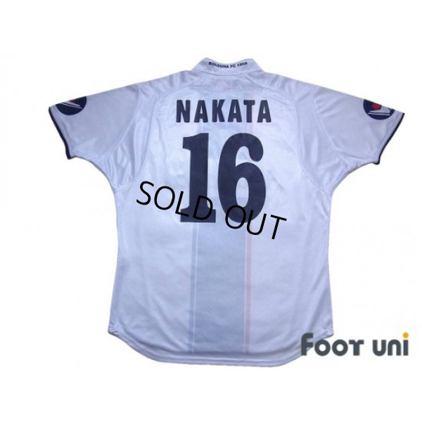 Photo2: Bologna 2003-2004 Away Shirt #16 Hidetoshi Nakata