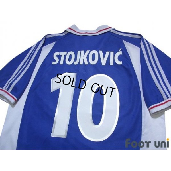 Photo4: Yugoslavia Euro 2000 Home Shirt #10 Stojkovic