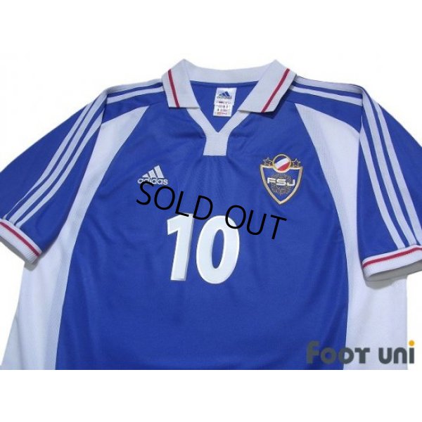 Photo3: Yugoslavia Euro 2000 Home Shirt #10 Stojkovic