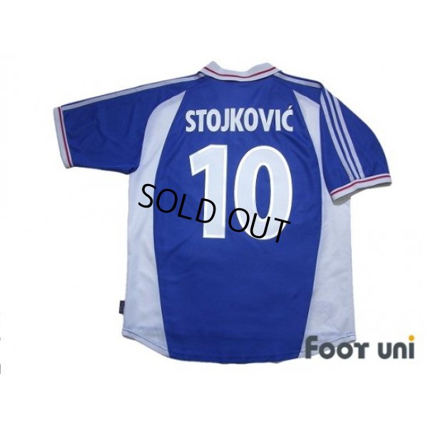 Photo2: Yugoslavia Euro 2000 Home Shirt #10 Stojkovic