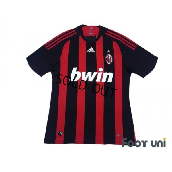 Photo1: AC Milan 2008-2009 Home Shirt