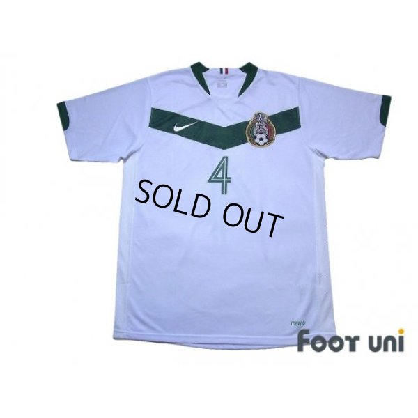 Photo1: Mexico 2006 Home Shirt #4 Rafael Marquez