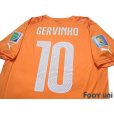 Photo4: Cote d'Ivoire 2014 Home Shirt #10 Gervinho FIFA World Cup 2014 Brazil Patch/Badge w/tags