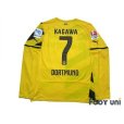 Photo2: Borussia Dortmund 2014-2015 Home Long Sleeve Shirt #7 Shinji Kagawa Bundesliga Patch/Badge (2)