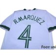 Photo4: Mexico 2006 Home Shirt #4 Rafael Marquez