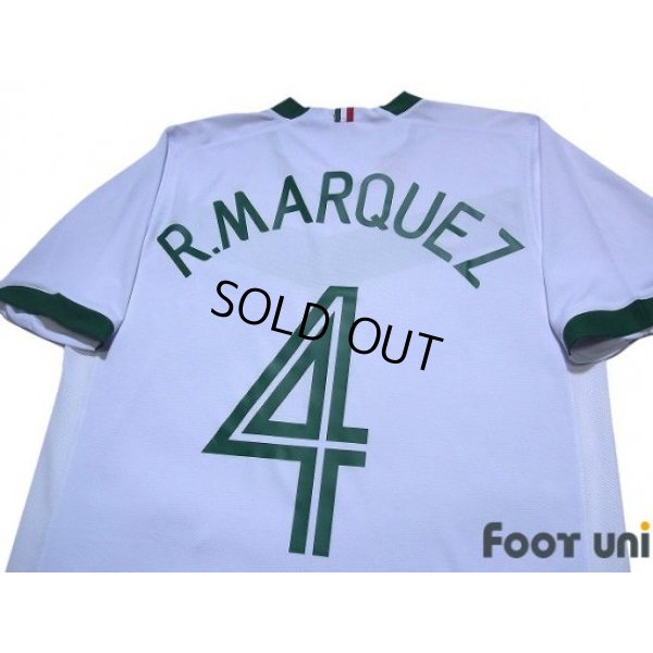 Photo4: Mexico 2006 Home Shirt #4 Rafael Marquez