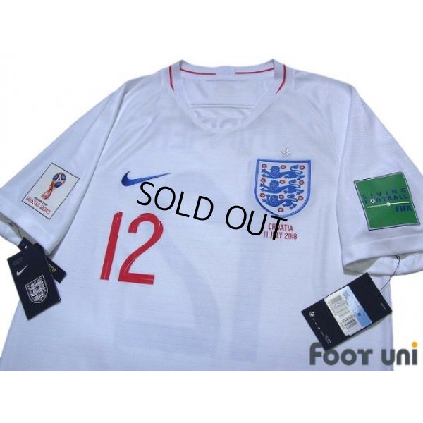 Photo3: England 2018 Home Shirt #12 Trippier FIFA World Cup 2018 Russia Patch/Badge w/tags