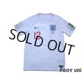England 2018 Home Shirt #12 Trippier FIFA World Cup 2018 Russia Patch/Badge w/tags