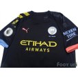 Photo3: Manchester City 2019-2020 Away Shirt #20 Bernardo Champions 2018/19 Patch/Badge w/tags (3)