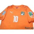 Photo3: Cote d'Ivoire 2014 Home Shirt #10 Gervinho FIFA World Cup 2014 Brazil Patch/Badge w/tags