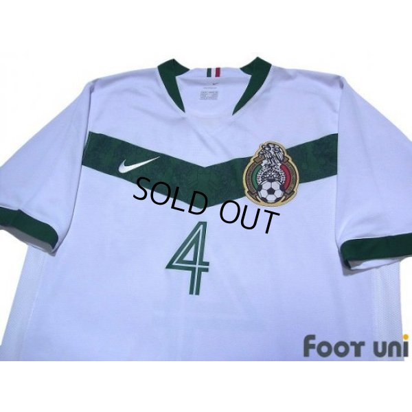 Photo3: Mexico 2006 Home Shirt #4 Rafael Marquez