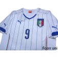 Photo3: Italy 2014 Away Shirt #9 Mario Balotelli w/tags