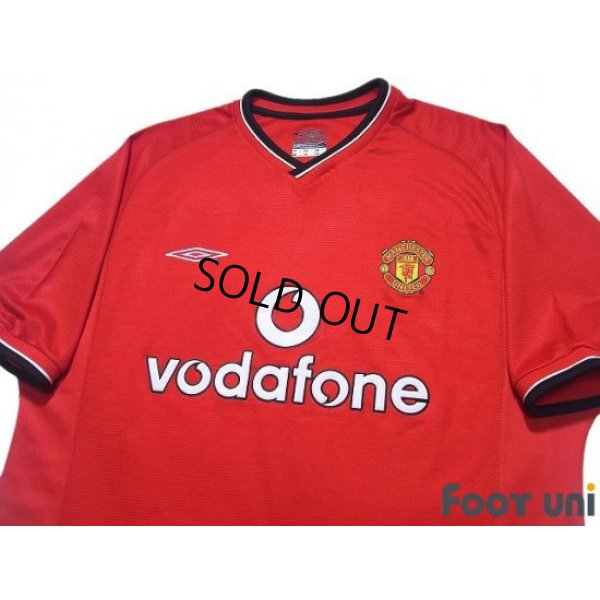 Photo3: Manchester United 2000-2002 Home Shirt #7 Beckham