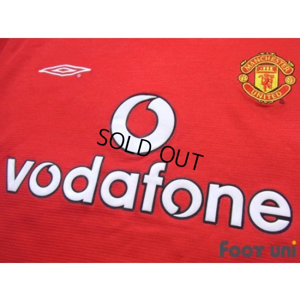 Photo7: Manchester United 2000-2002 Home Shirt #7 Beckham