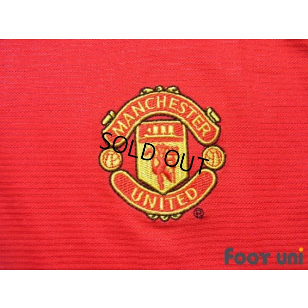 Photo6: Manchester United 2000-2002 Home Shirt #7 Beckham