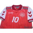 Photo3: Denmark Euro 1996 Home Shirt #10 Michael Laudrup