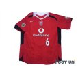 Photo1: Urawa Reds 2006 Home Shirt #6 Nobuhisa Yamada (1)