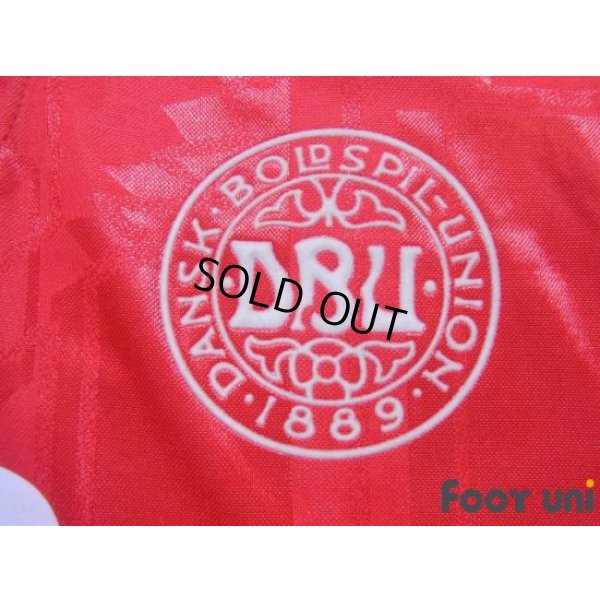 Photo6: Denmark Euro 1996 Home Shirt #10 Michael Laudrup