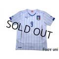Italy 2014 Away Shirt #9 Mario Balotelli w/tags