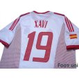 Photo4: Spain 2002 Away Shirt #19 Xavi Hernandez