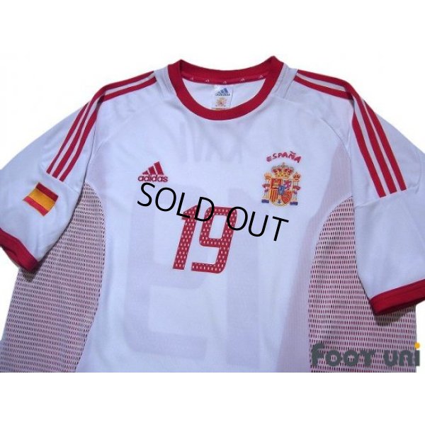 Photo3: Spain 2002 Away Shirt #19 Xavi Hernandez