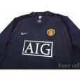 Photo3: Manchester United 2007-2008 Away Long Sleeve Shirt