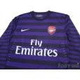 Photo3: Arsenal 2012-2013 Away Authentic Long Sleeve Shirt