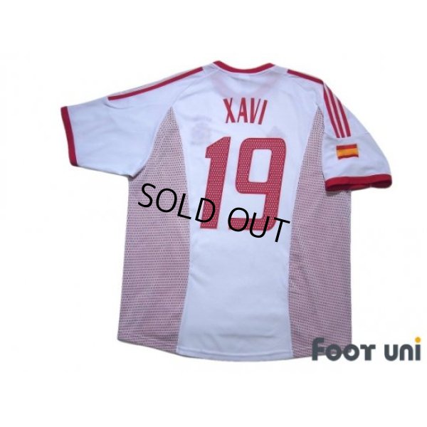 Photo2: Spain 2002 Away Shirt #19 Xavi Hernandez