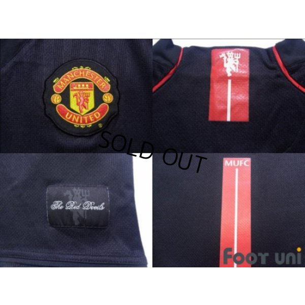 Photo5: Manchester United 2007-2008 Away Long Sleeve Shirt