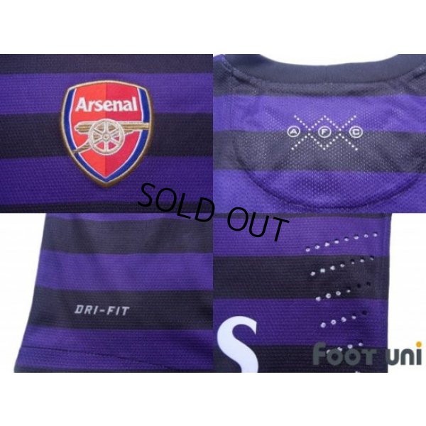 Photo5: Arsenal 2012-2013 Away Authentic Long Sleeve Shirt