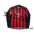 AC Milan 2002-2003 Home Long Sleeve Shirt #10 Rui Costa Lega Calcio Patch/Badge