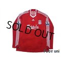 Liverpool 2008-2010 Home Long Sleeve Shirt #8 Gerrard BARCLAYS PREMIER LEAGUE Patch/Badge