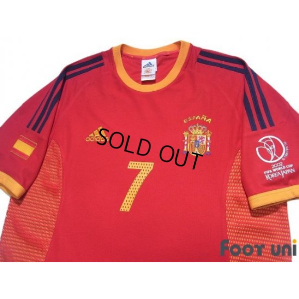 Photo3: Spain 2002 Home Shirt #7 Raul 2002 FIFA World Cup Korea Japan Patch/Badge