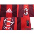 Photo7: AC Milan 2002-2003 Home Long Sleeve Shirt #10 Rui Costa Lega Calcio Patch/Badge