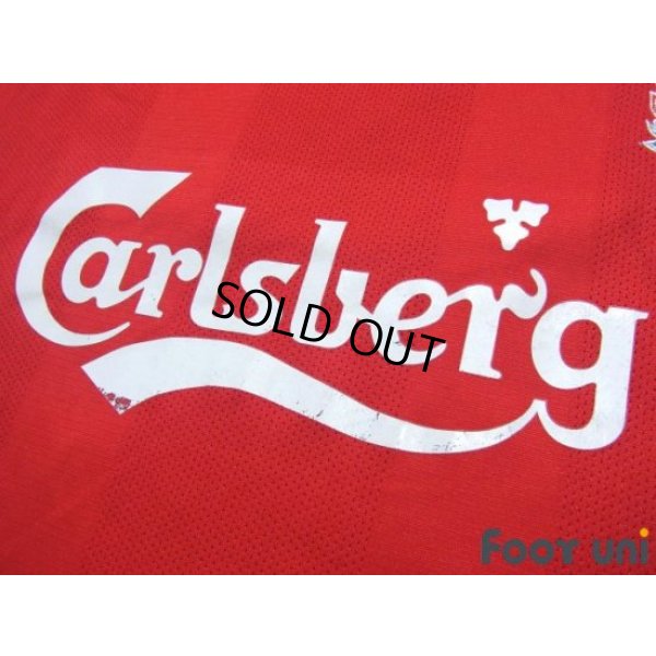 Photo8: Liverpool 2008-2010 Home Long Sleeve Shirt #8 Gerrard BARCLAYS PREMIER LEAGUE Patch/Badge